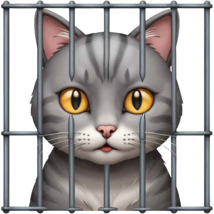 cat jail cry emoji