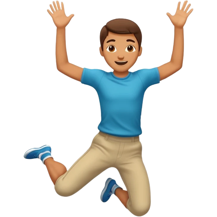 Jump emoji
