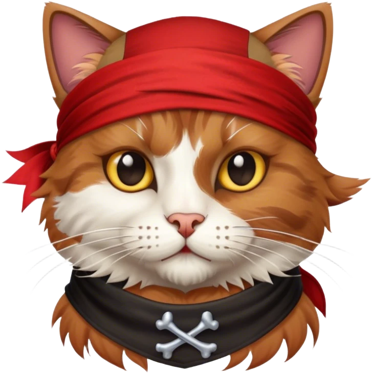 cat pirate emoji