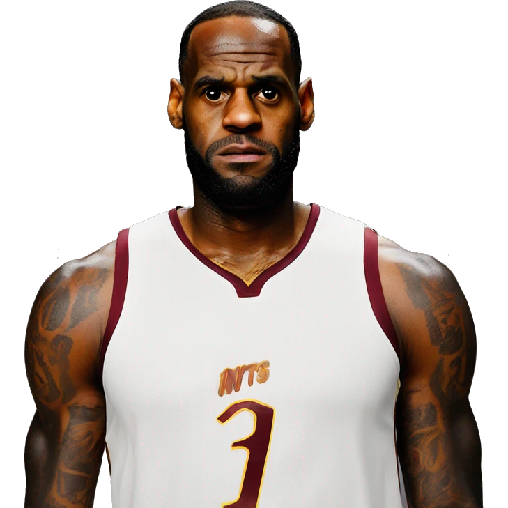 Serious Lebron James  emoji