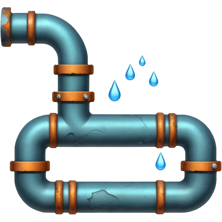 Pipes leaking  emoji