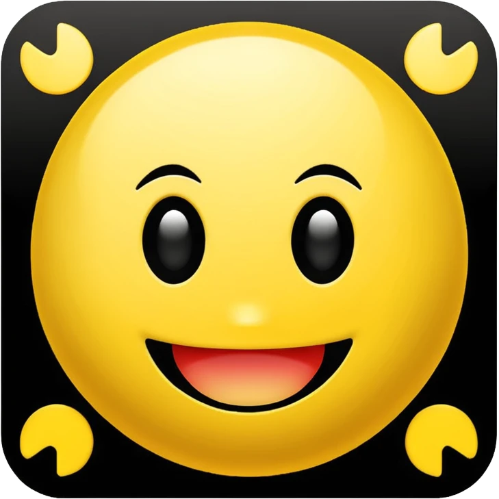 PAC man emoji