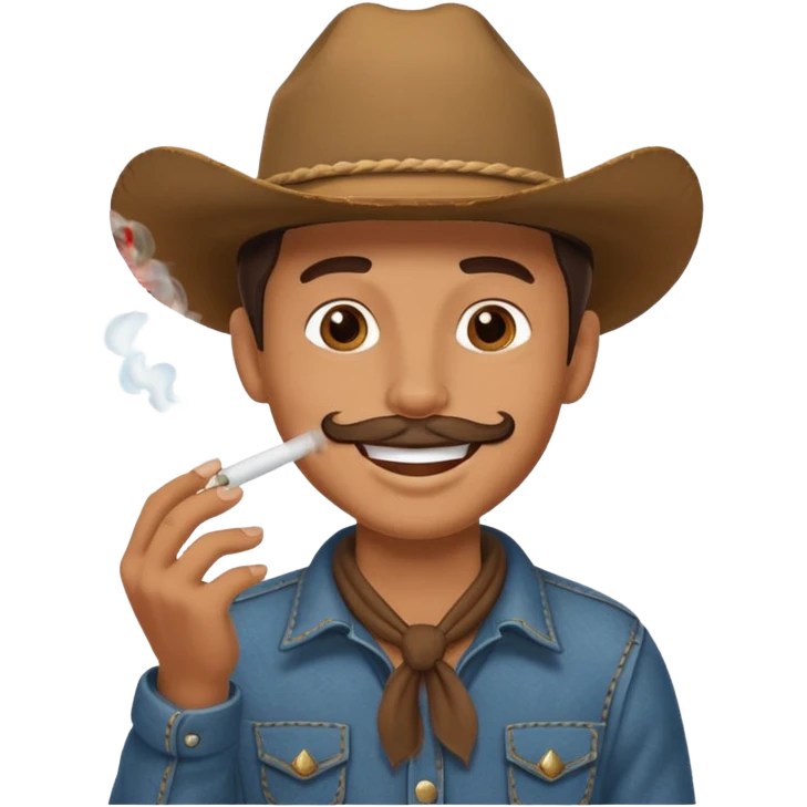  🤠😮‍💨 emoji