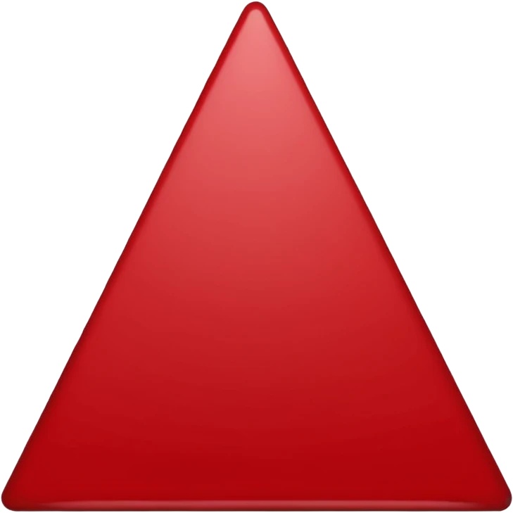 red triangle emoji
