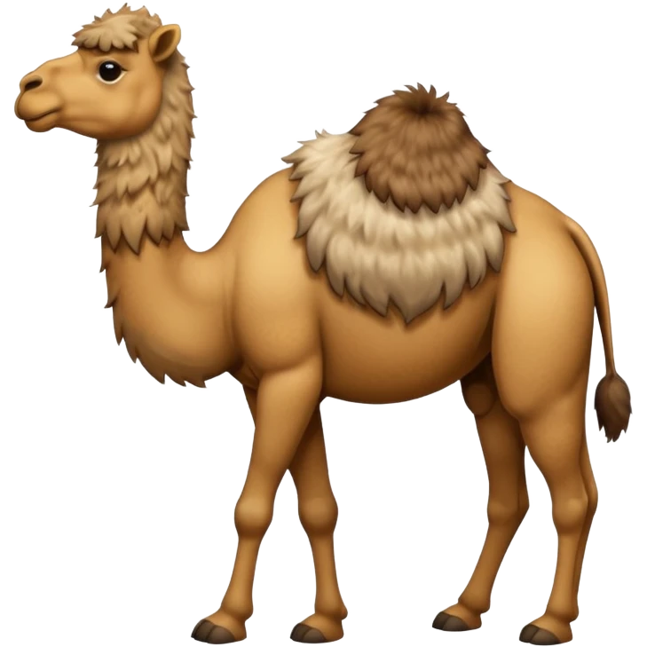 High resolution camel emoji