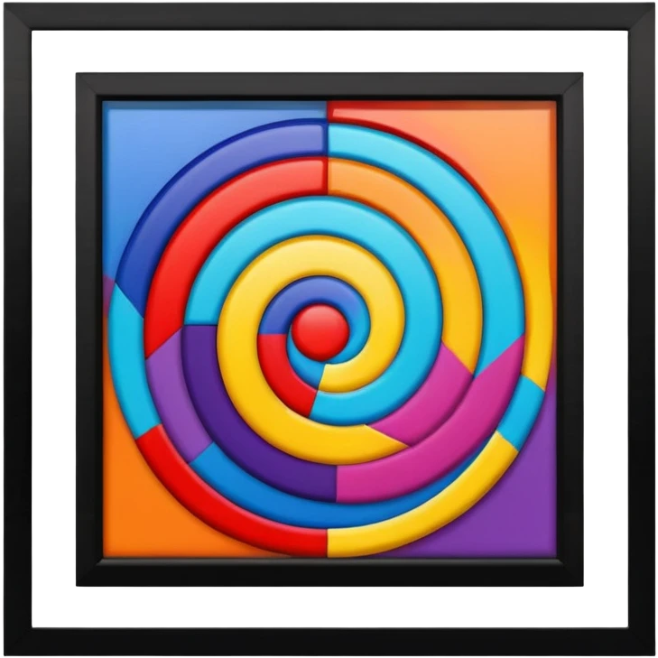 cool art in frame emoji