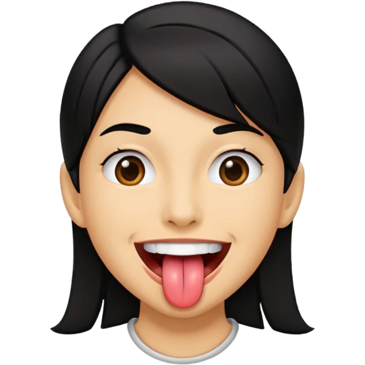 🤓👅 emoji