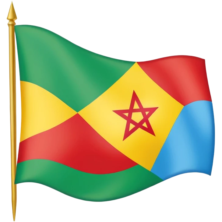 Drapeau amazigh emoji
