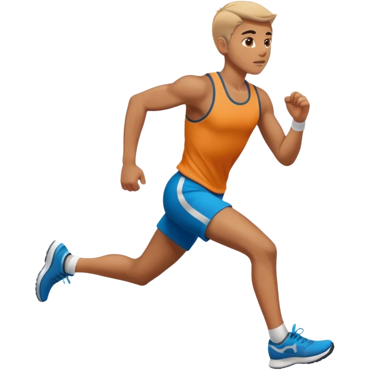 running emoji
