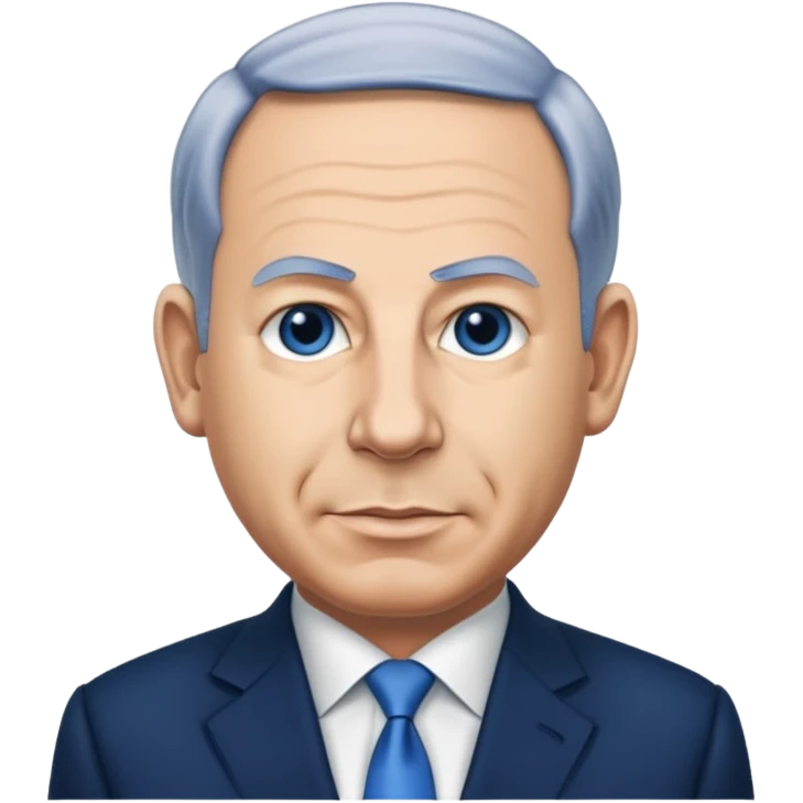 benjamin netanyahu full heightс emoji