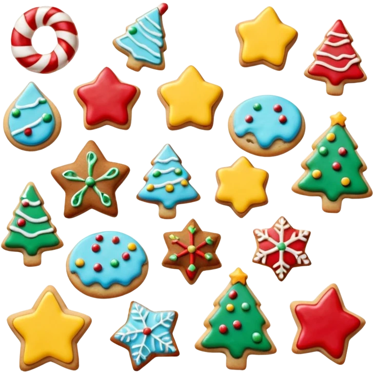 christmas baking emoji