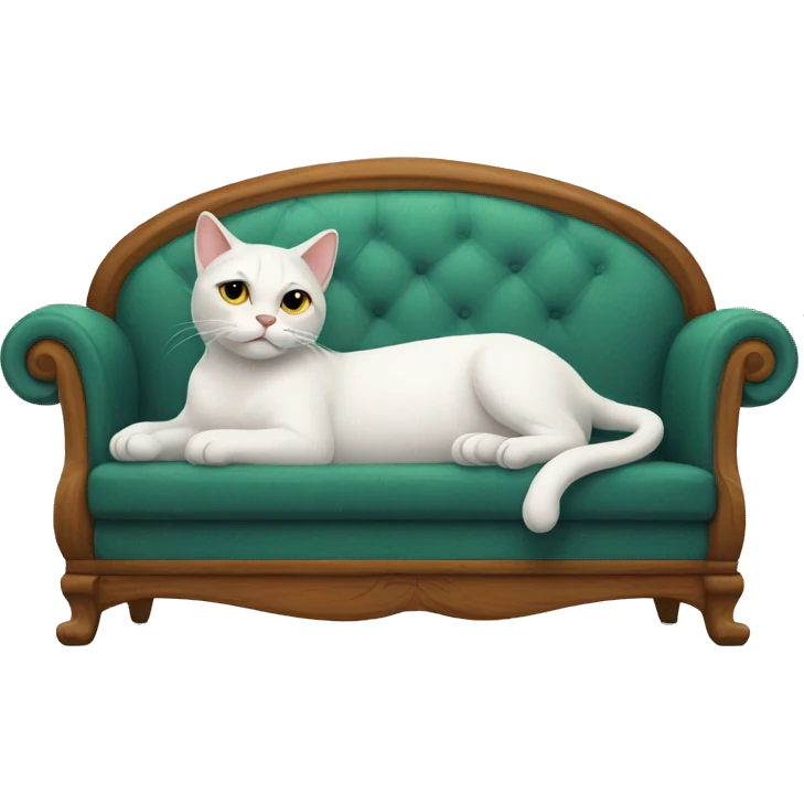 Cat on a couch  emoji