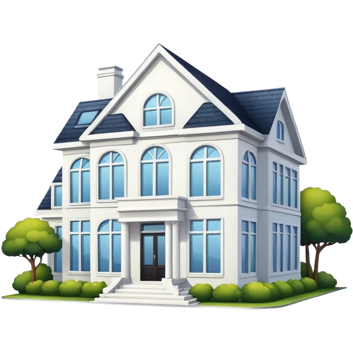 Fancy house emoji