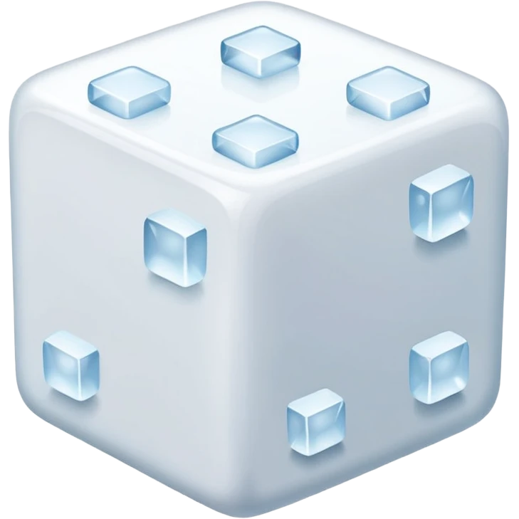Sugar cube emoji