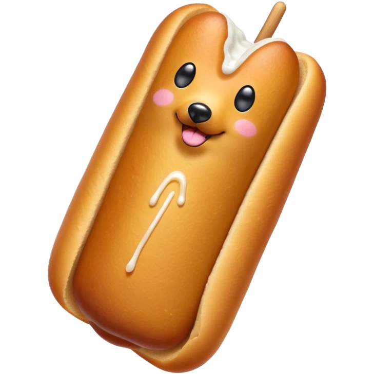 korean corn dog emoji