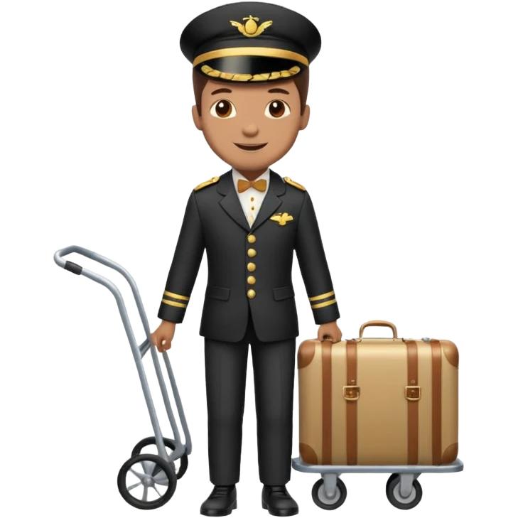 bell boy emoji