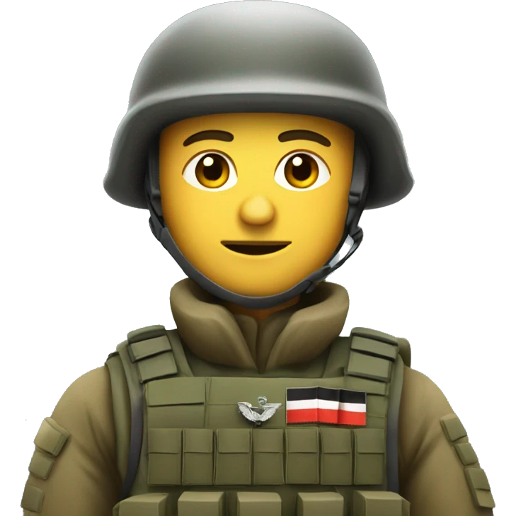 german special force soldier emoji