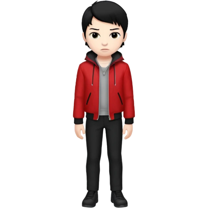 Boyfriend from fnf emoji
