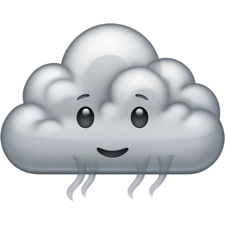 a cloud of smoke  emoji