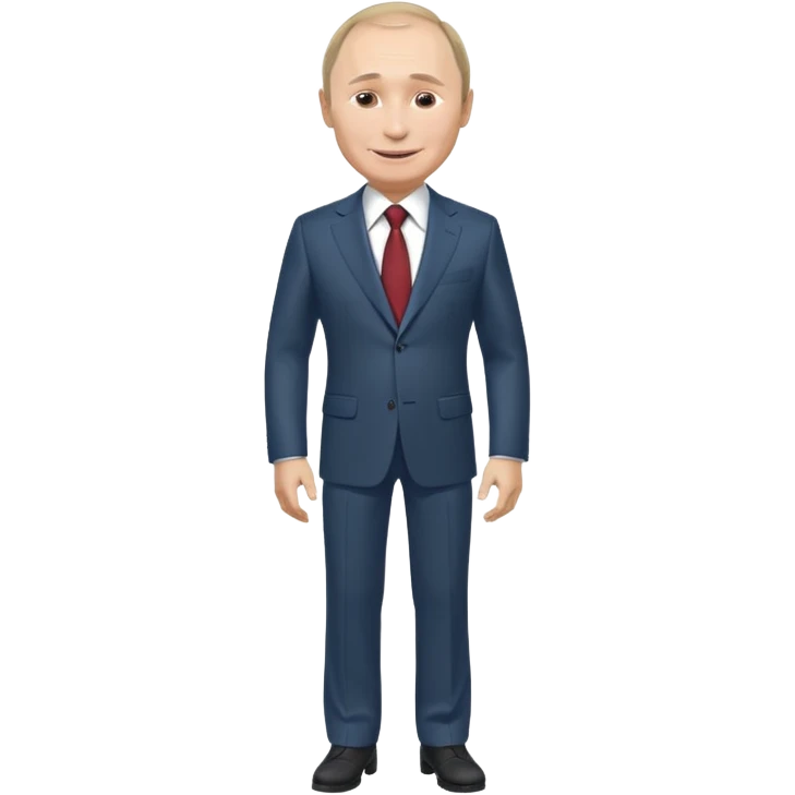 путин в стиле шарж в полный рост  emoji