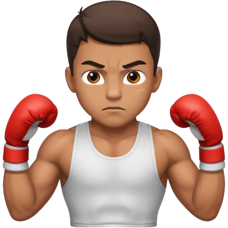 boy professional boxer emoji