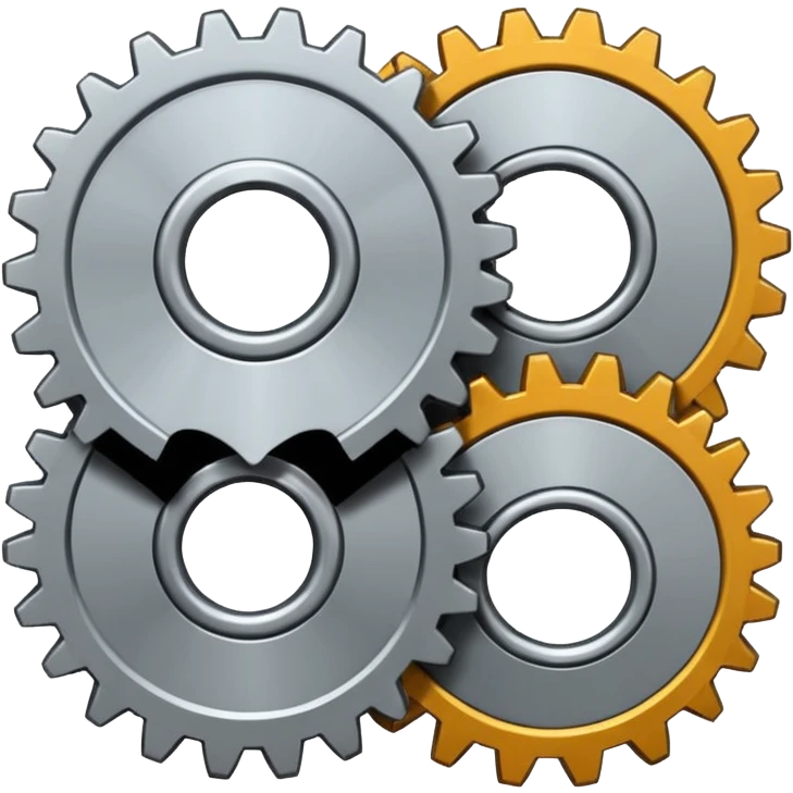 cogwheel emoji