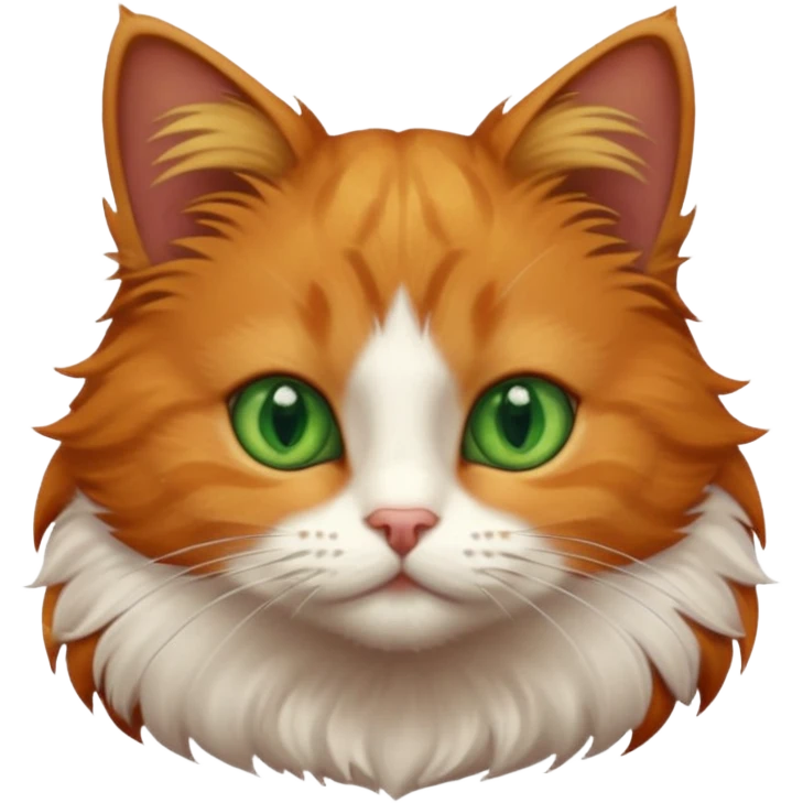 A cute cat emoji