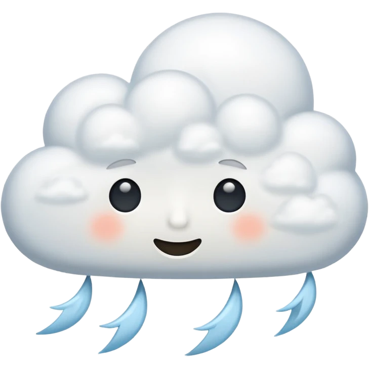 windy cloud emoji