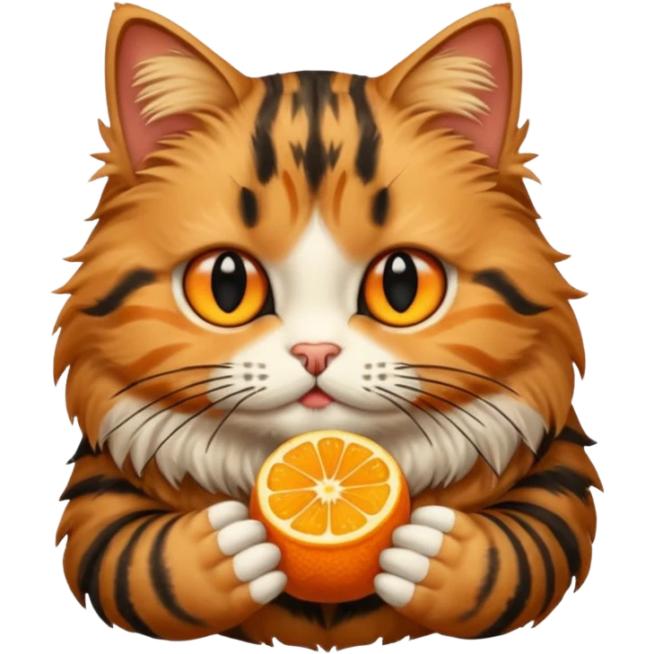 Cat eating   emoji