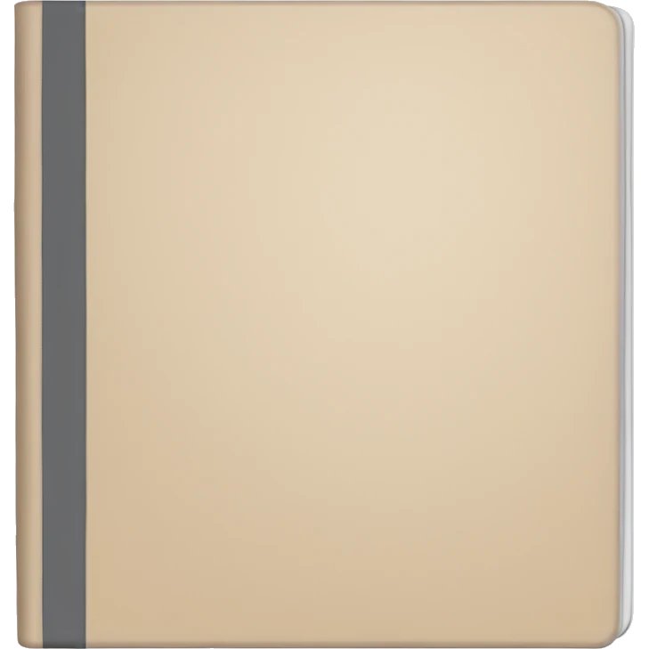 Notebook with blank cover emoji