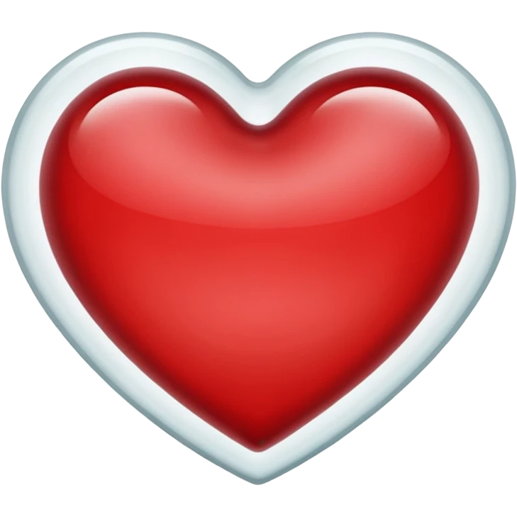 Heart fogging a glass wall, pressed against it emoji