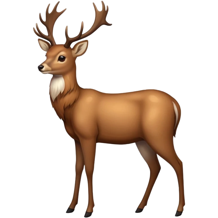 Reach deer emoji