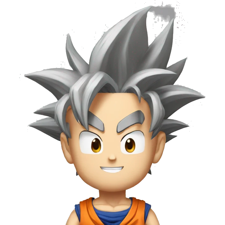 Goku from dragon ball a emoji