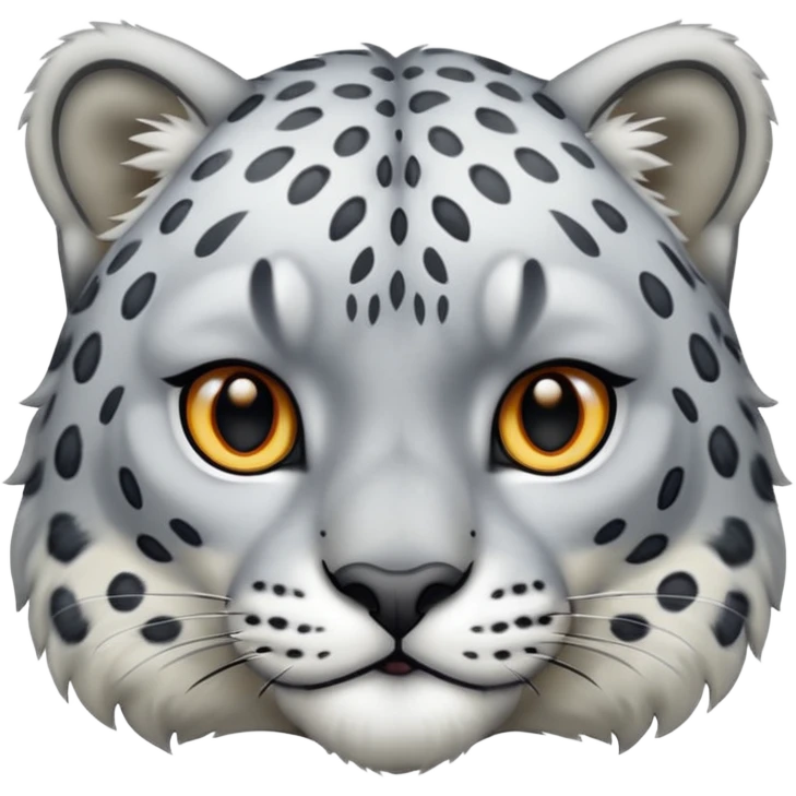Snow leopard emoji