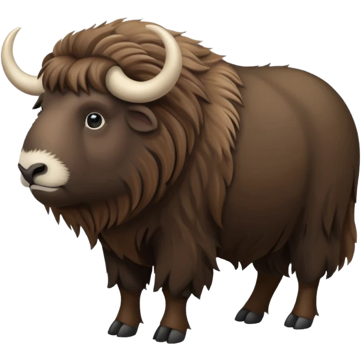 Muskox emoji
