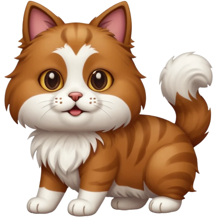Cat and dog emoji