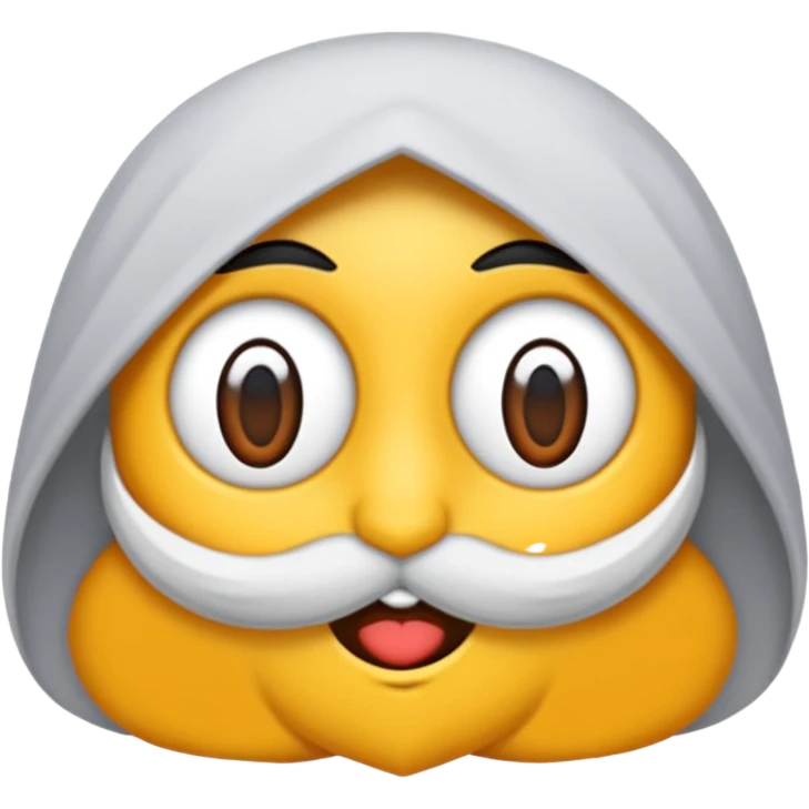 Siyah beş yapraklı yonca emoji