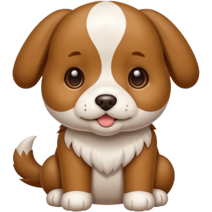 Faça um cachorro fazendo xixi emoji
