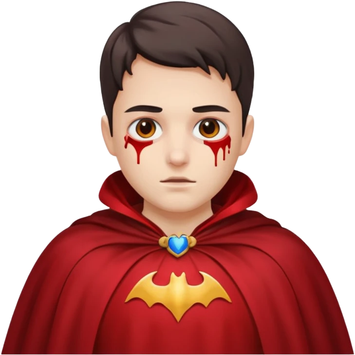 Caped Hero fake emoji