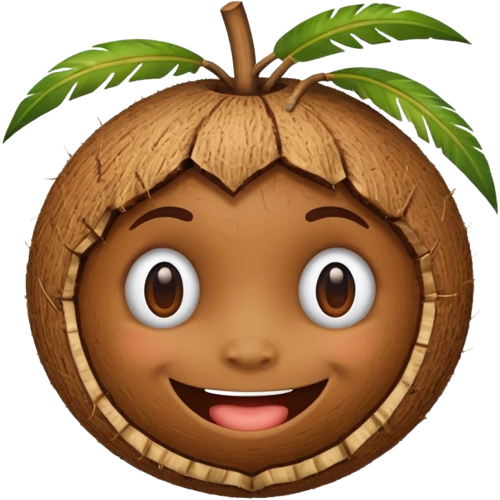UM COCÖ COM ROSTINHO emoji