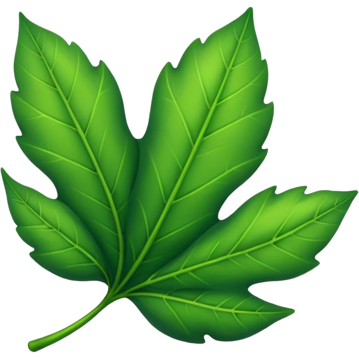 GREEN LEAF emoji