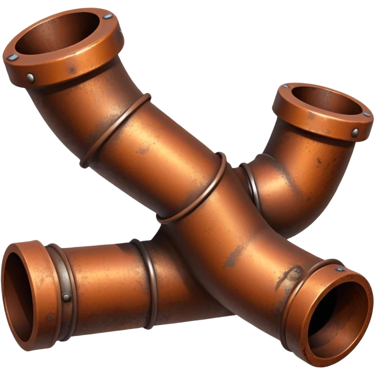 single plumbing pipe emoji