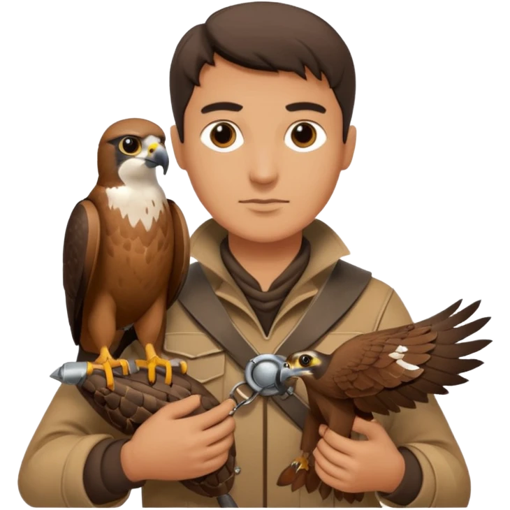 Falconer emoji