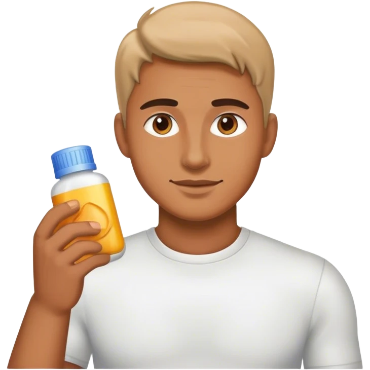 guy making product emoji
