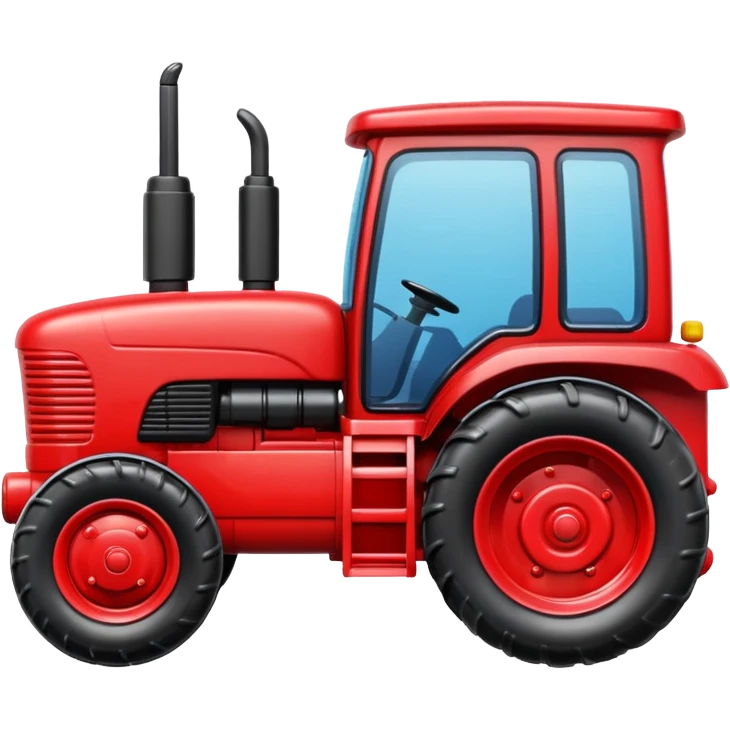 plastic toy  tractor emoji