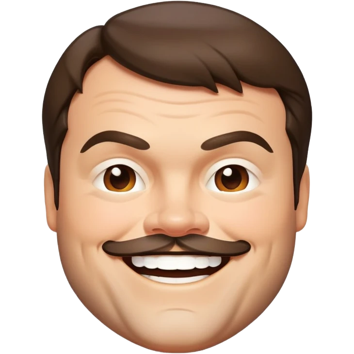 Jack Black's head emoji