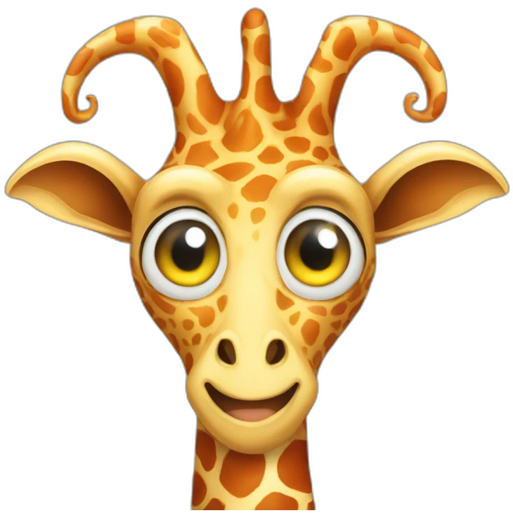Girafe octopus emoji