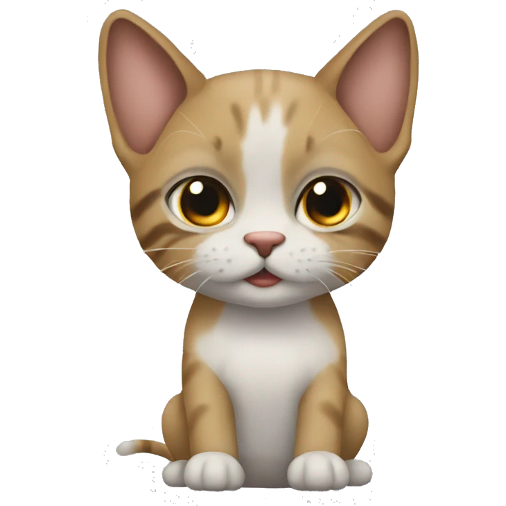 Рыжий кот  emoji
