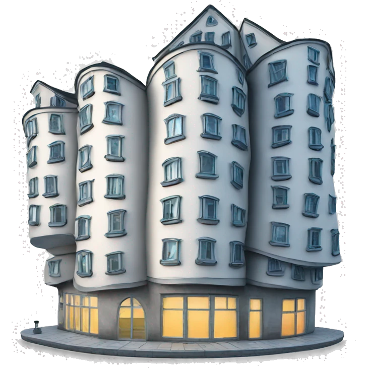 dancing house emoji