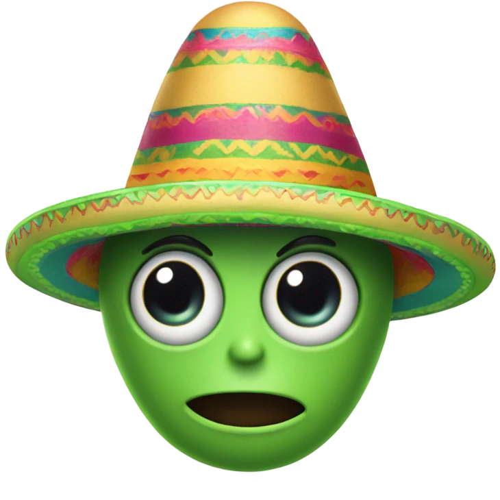 Alien in a Sombrero  emoji